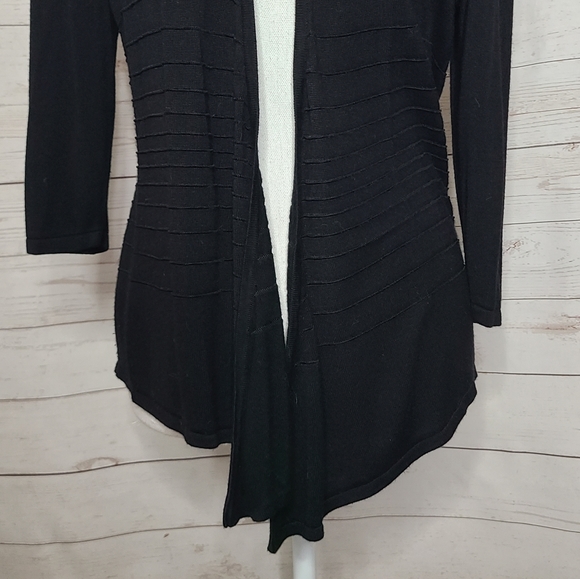 WHBM Black Lightweight Bottom Strips Open Front - Picture 6 of 9